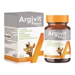 حبوب ارجيفيت فوكس لزيادة الطول والتركيز | Argivit Focus