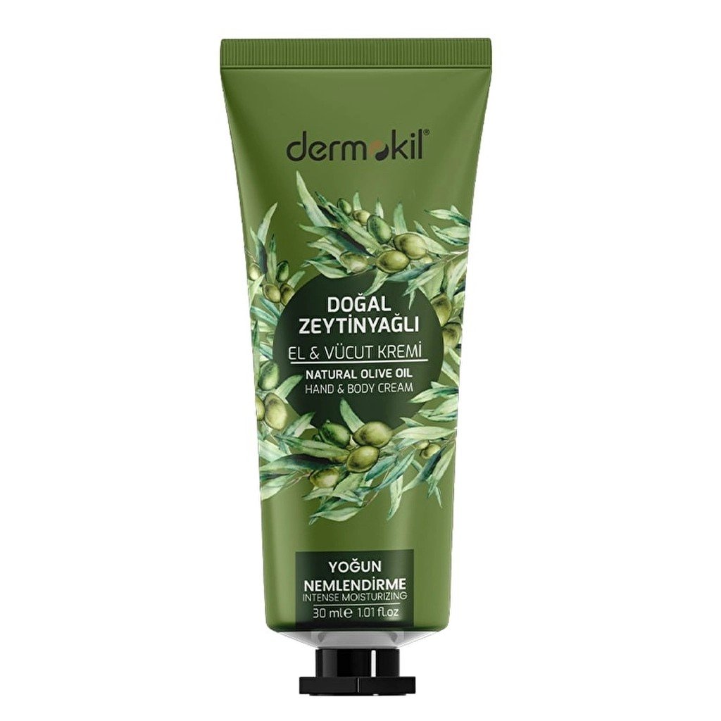 كريم ديرموكيل بزيت الزيتون الطبيعي - ترطيب عميق وحماية يومية لليدين 30 ml