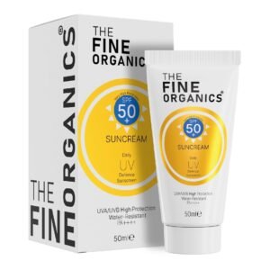 واقي شمس ذا فاين أورجانيكس SPF 50+ - حماية قصوى وعلاج مكثف للتصبغات